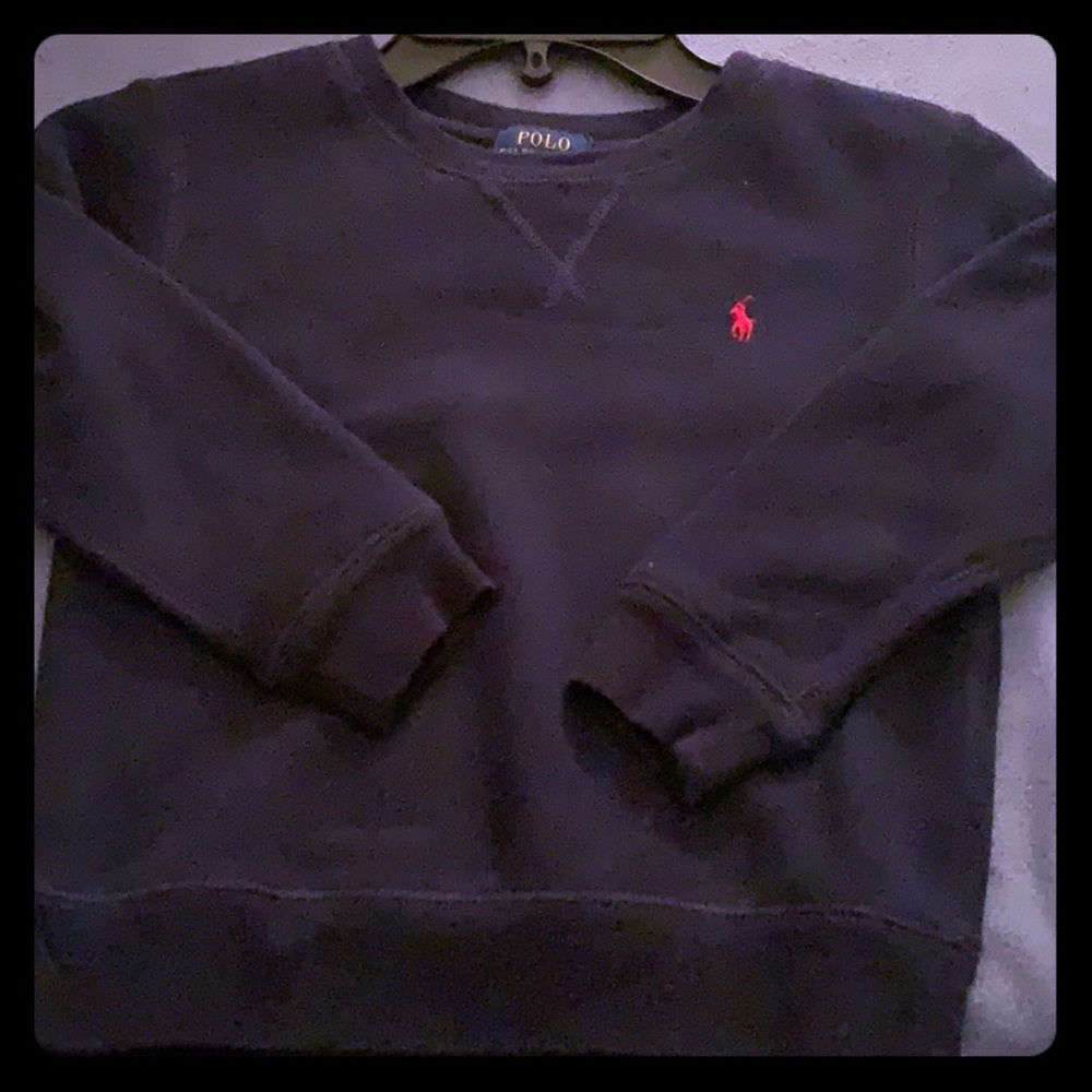 Boys navy blue sweatshirt